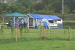A warm welcome for Tents and Trailer Tents at Riverside Campsite